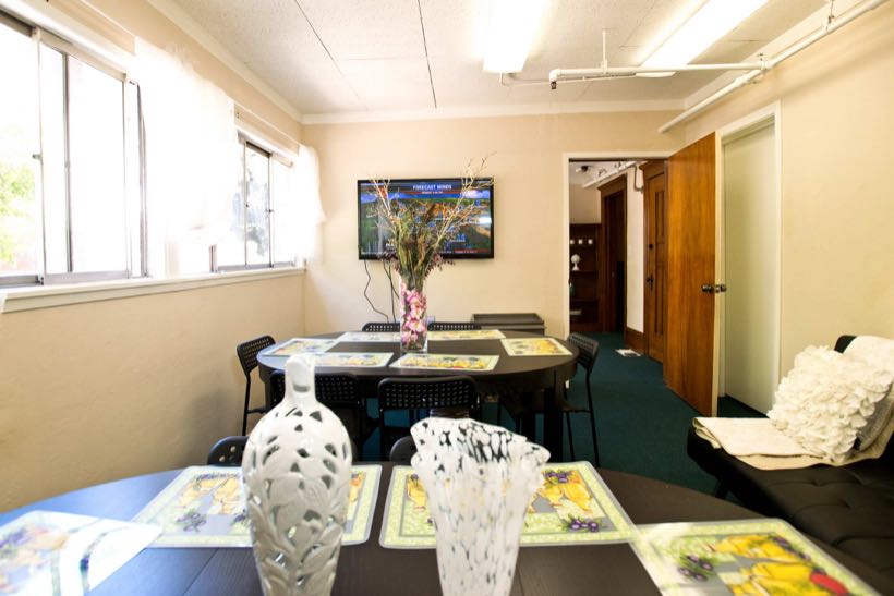 A shared space at Promise Assisted Living