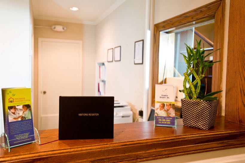 A room at Promise Assisted Living